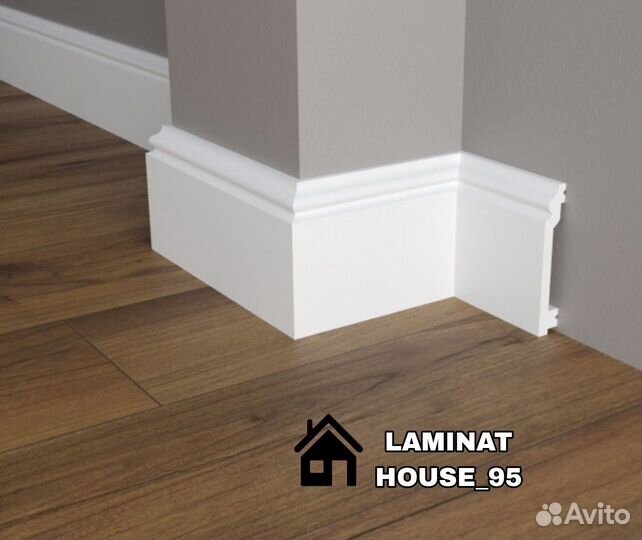 Установка плинтусов