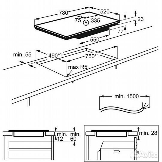 Варочная поверхность AEG IKE 84471 FB