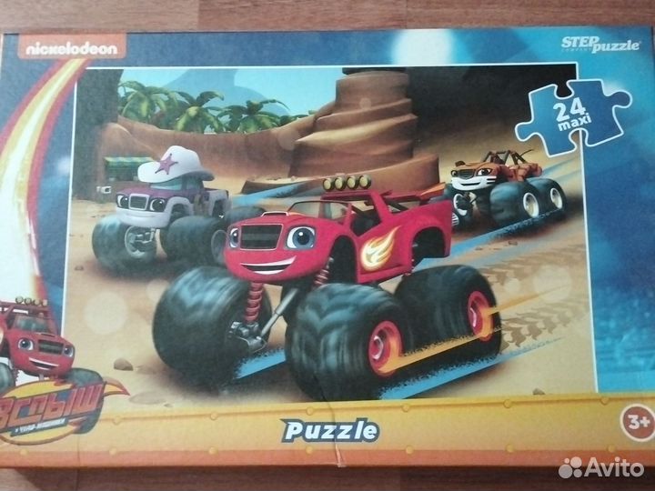 Пазлы Чудо- машинки