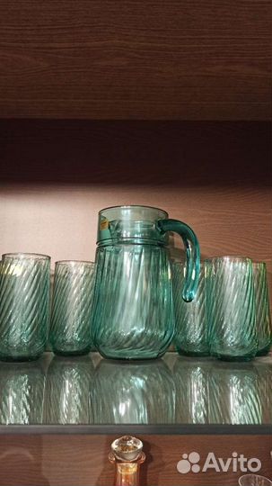 Набор бирюзовый luminarc verrerie d'arques