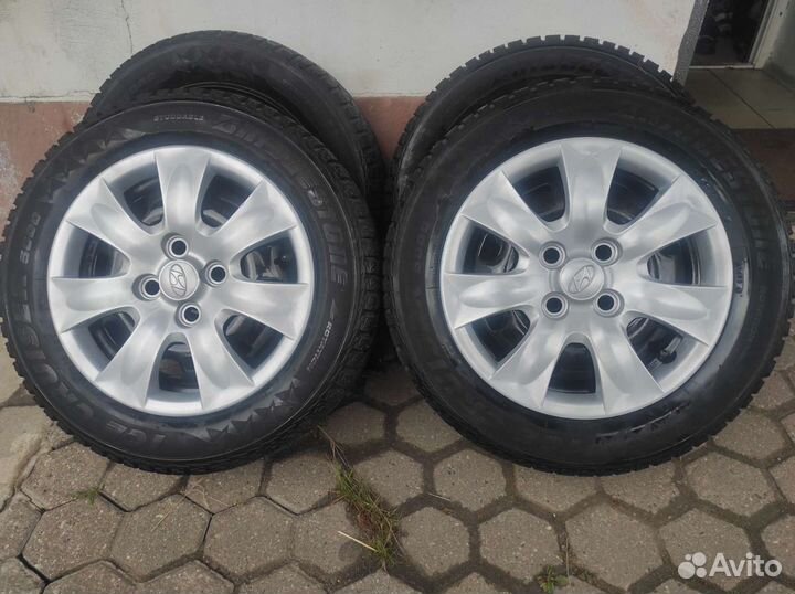 Комплект колёс зима Hyundai Getz
