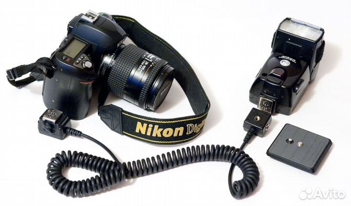 Синхрокабель i-TTL для фотокамеры Nikon и вспышки
