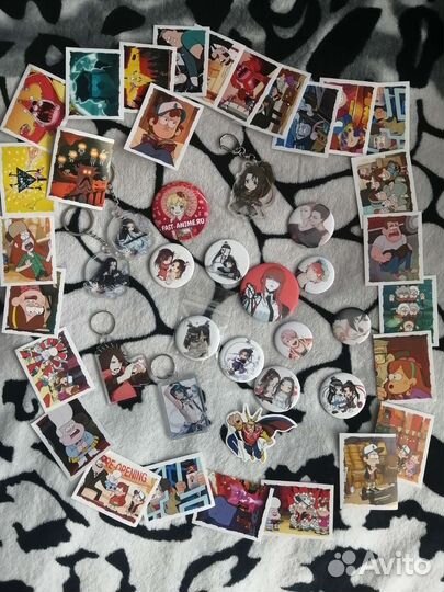 Значки брелки Магистр Геншин Гравити фолз