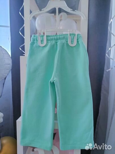 Брюки спортивные широкие на девочку