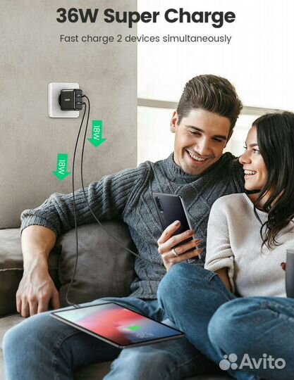 Ugreen PD36W адаптер