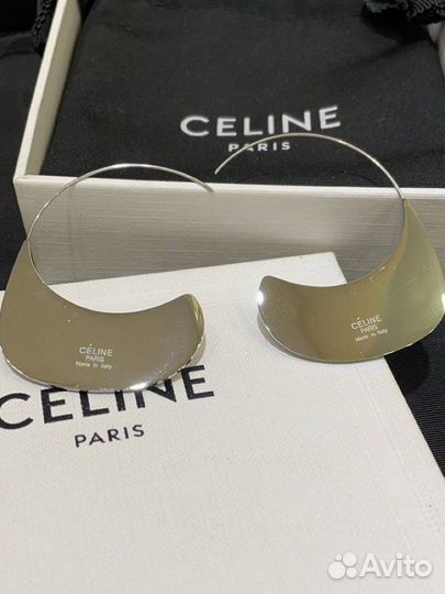 Серьги celine