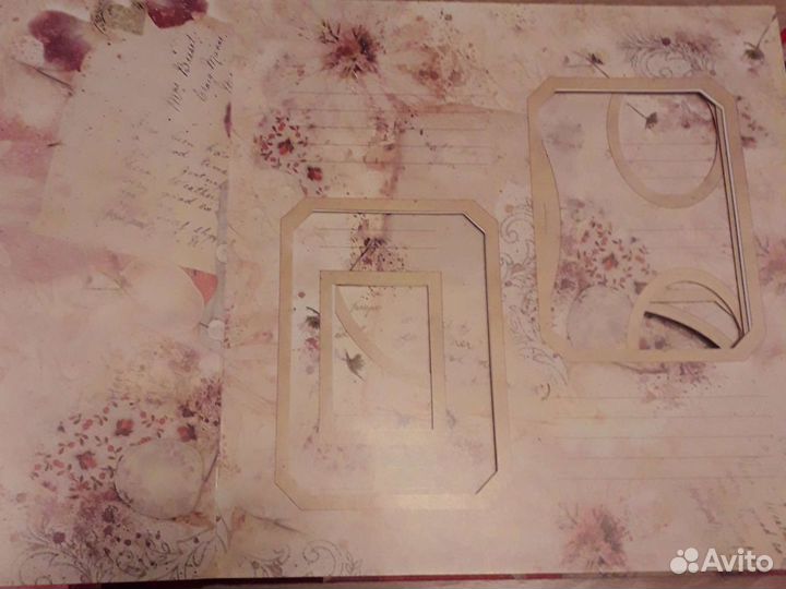 Альбом для фотографий в стиле ретро новый