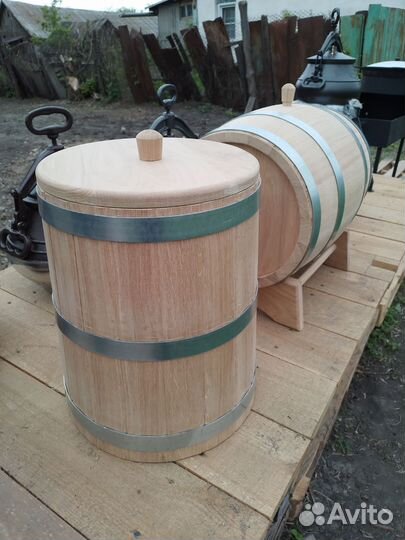 Бочки и кадки из дуба