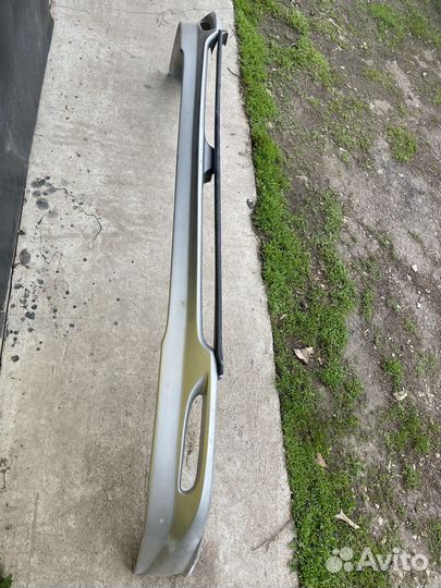 Накладка на передний бампер Mitsubishi Lancer 10