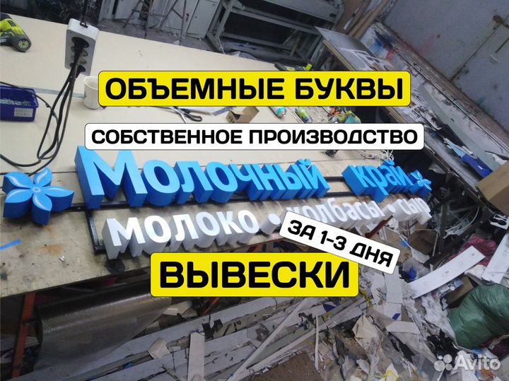 Объемные буквы
