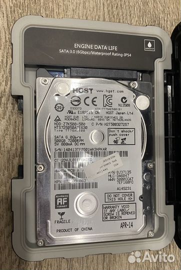 Переносной жесткий диск HDD 500gb