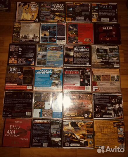 Диски с играми для пк (цена за все)