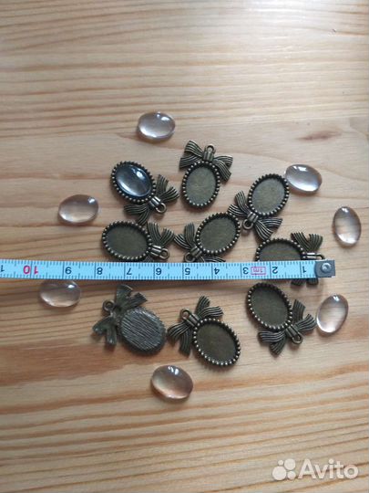 Подвески с рамкой фурнитура для бижутерии