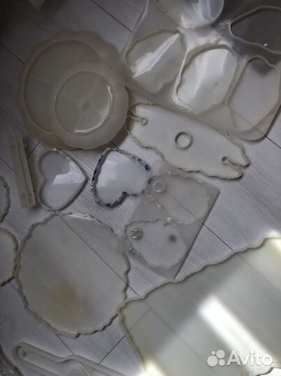 Силиконовые молды для эпоксидной смолы