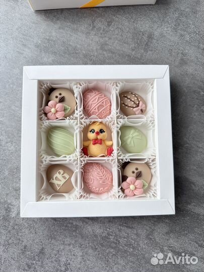 Наборы из бельгийского шоколада на Пасху