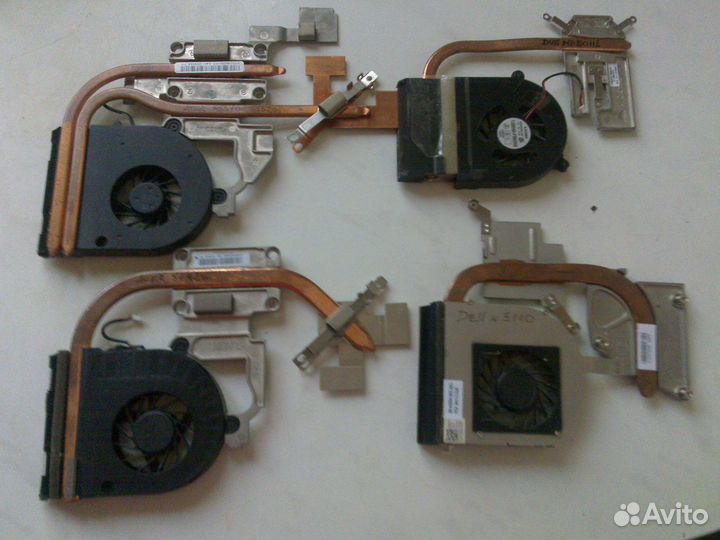 Разные рабочие охлаждения для ноутбуков