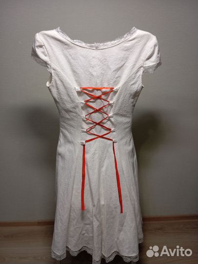 Праздничное платье для девочки (длина 95 см)