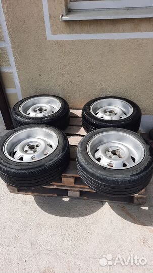 Литье диски r15 4x100 с резиной бу