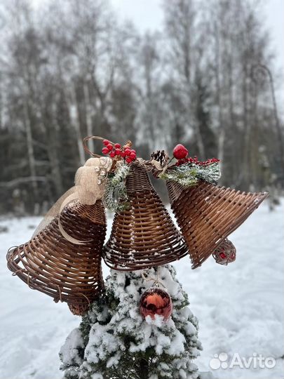 Новогрдний декор - колокольчик