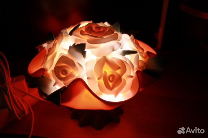 Цветы.Светильники.Ростовые цветы(изолон)