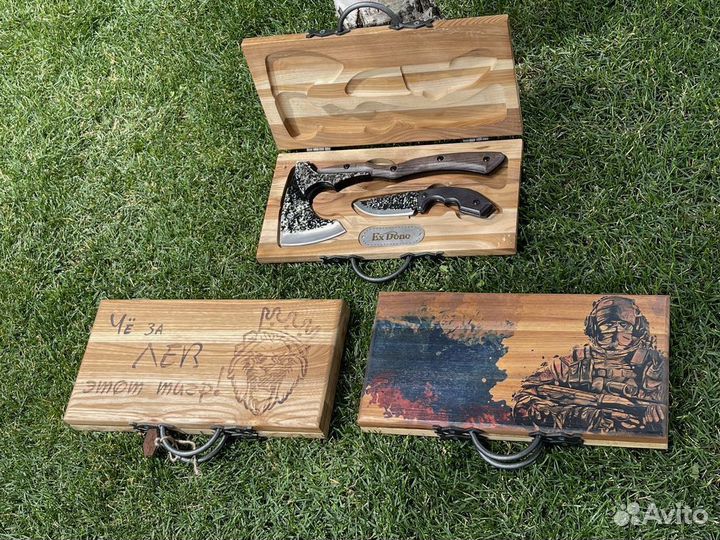 Набор в кейсе Топор и Нож оптом