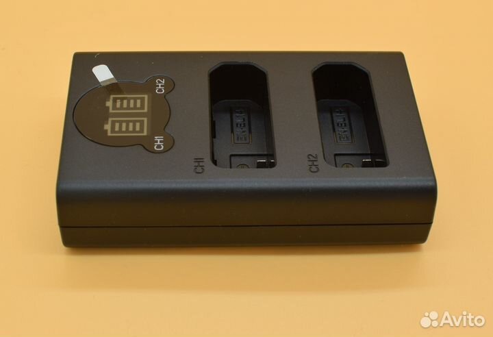 Двойное зарядное устройство EN-El14 Micro USB