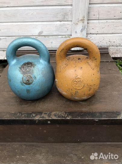 Гиря 2 пуда царская (2 штуки)