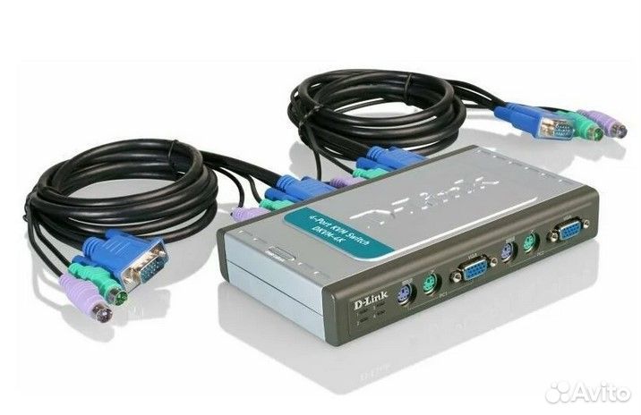 KVM-переключатель D-link dkvm-4K 4-портовый