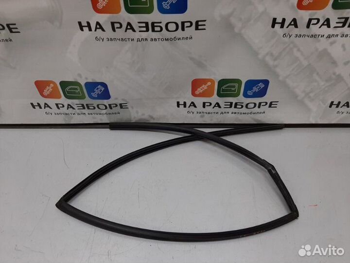 Уплотнительная резинка стекла двери задняя левая