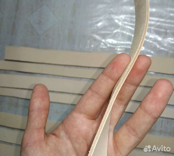 Кожа крс растительного дубления полосы ремни