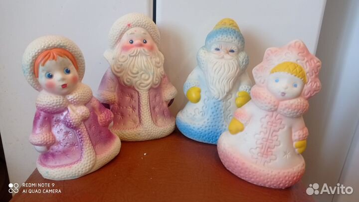 Дед Мороз+ снегурочка СССР - 2 набора