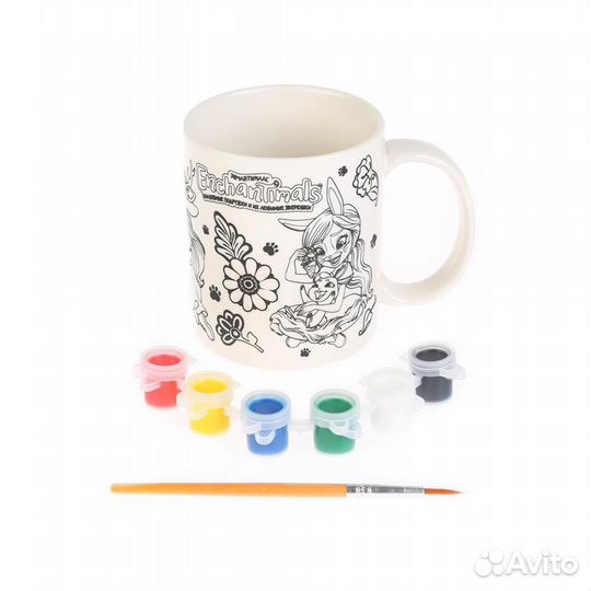 Кружка для росписи Мульти Арт «Enchantimals»