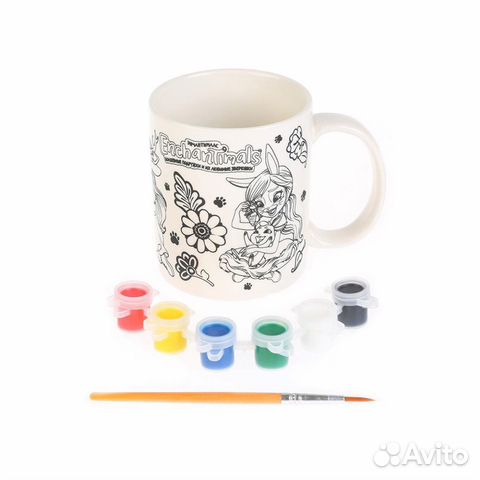 Кружка для росписи Мульти Арт «Enchantimals»