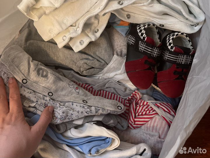 Одежда для мальчика пакетом 74 80 86 92