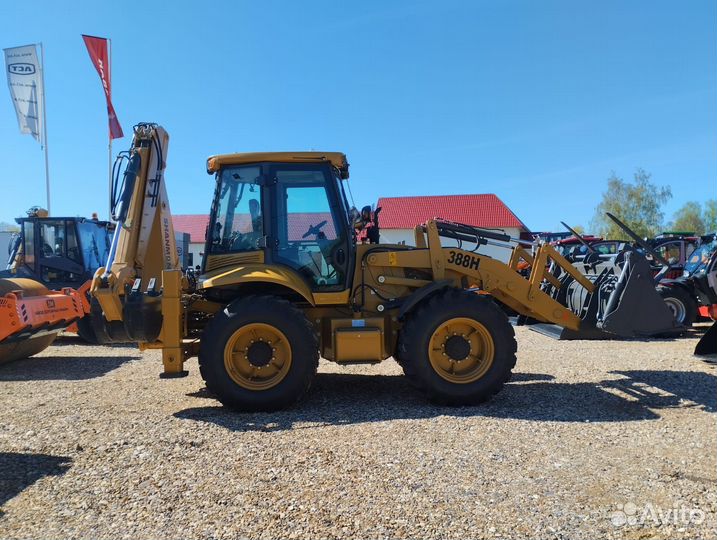 Экскаватор-погрузчик Shanmon 388H, 2023