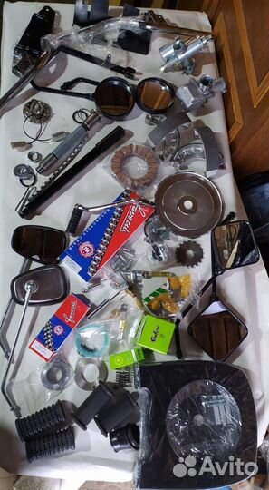 Запчасти для мотоциклов Ява