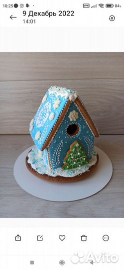 Пряники в подарок. Пряничные и шоколадные домики