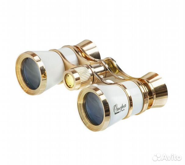 Бинокль Veber бгц 3*25 B01 (белый с фокусир.)