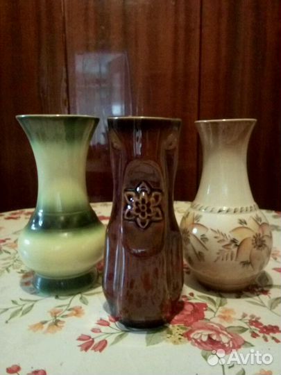 Вазы керамические