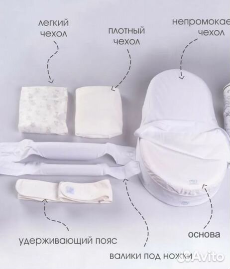 Кокон для новорожденных Зевушка