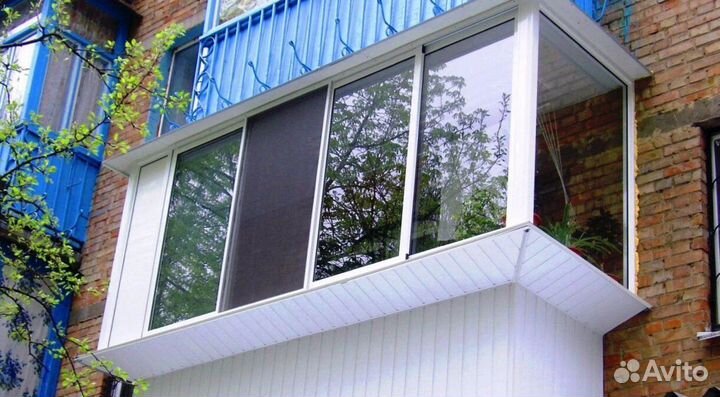 Остекление балконов и лоджий в рассрочку Q6673