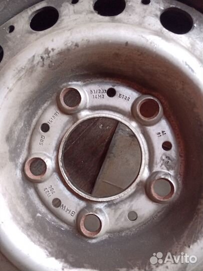 Стальные диски r14 bmw