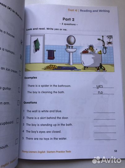 Macmillan exams. Starters. Practice tests