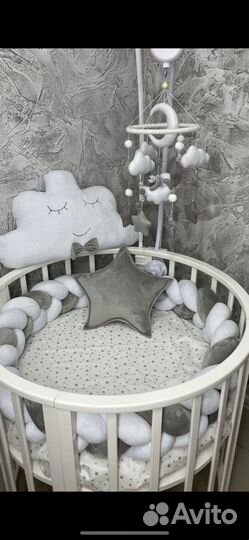 Мобиль из фетра