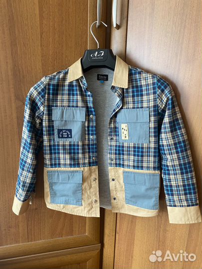 Рубашка для мальчика 128 новая