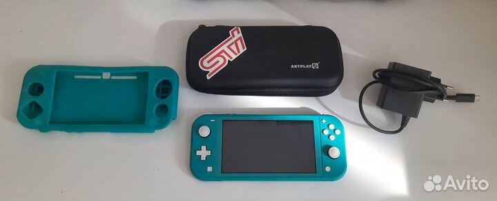 Nintendo switch lite 32Gb+128Gb+(куча игр)
