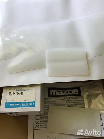 Пленка оригинальная защитная на Mazda3 BL (5HB)