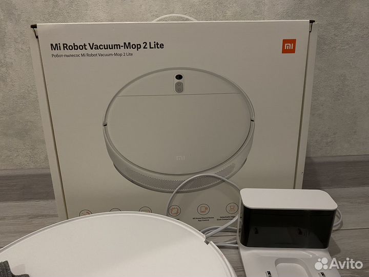 Робот пылесос xiaomi mi robot vacuum mop 2 lite