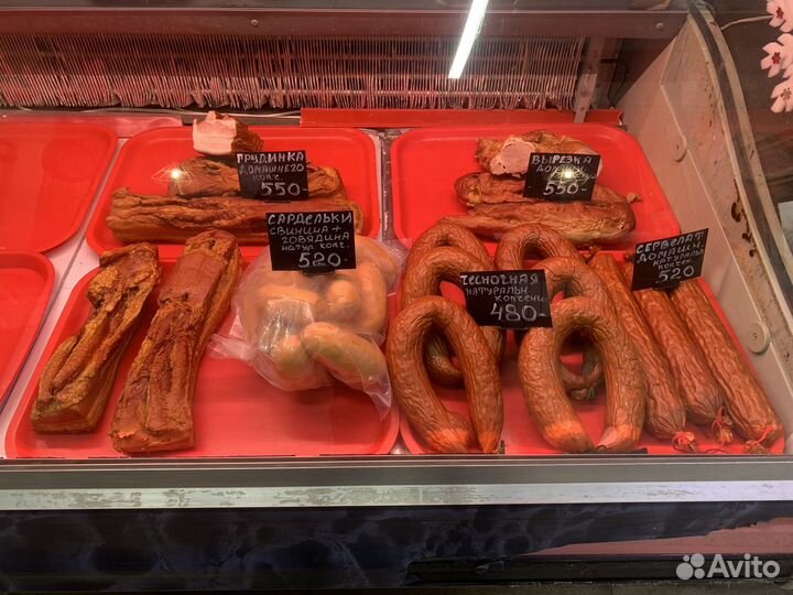 Свежее мясо, копчености, молоко