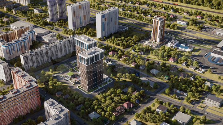 2-к. квартира, 75,3 м², 20/25 эт.